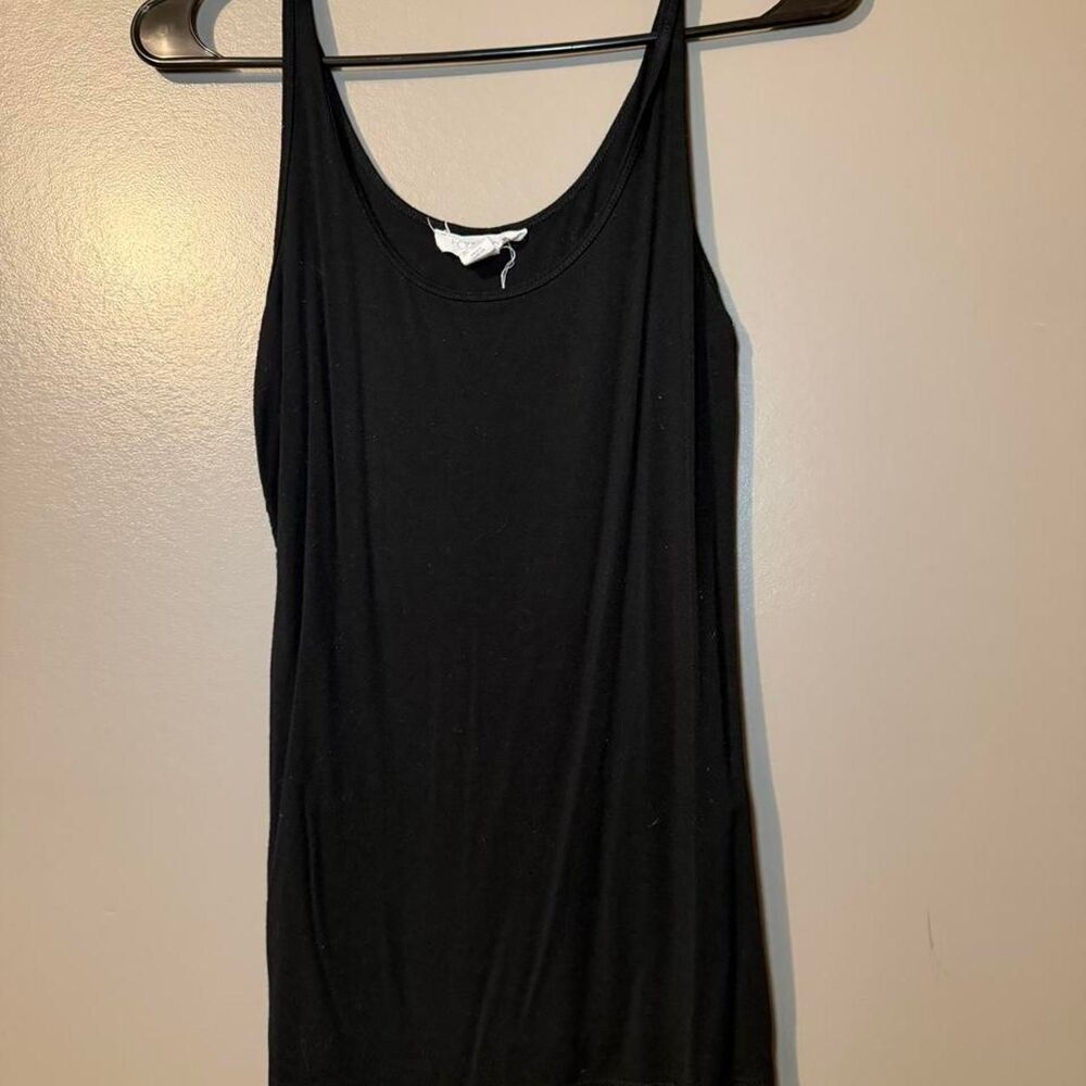 Forever-21 Women's Black Tank Top, Size Large